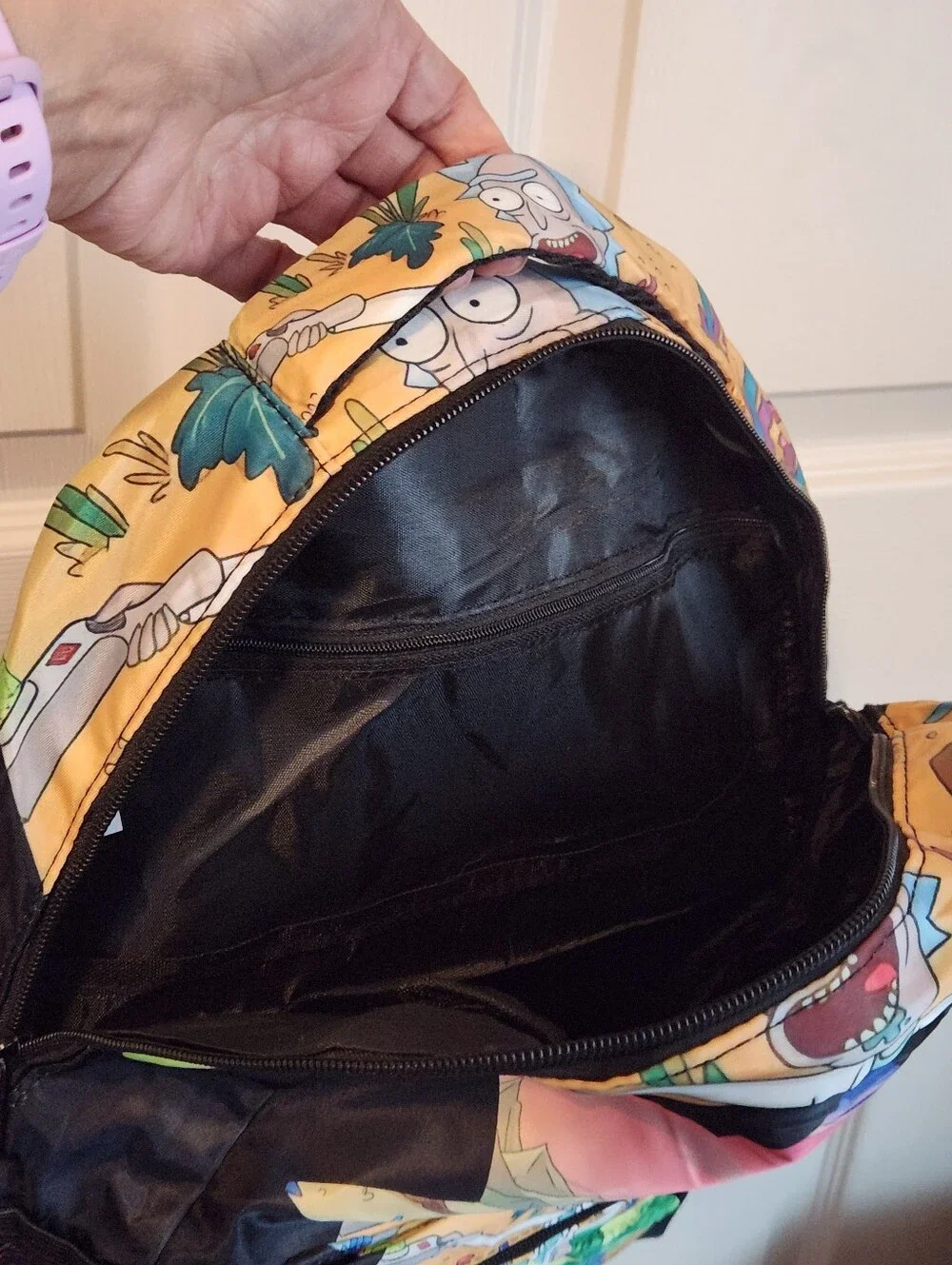 RICK AND MORTY 3pc BACKPACK SET